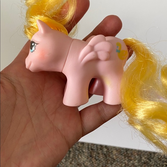 Vintage Hasbro G1 My Little Pony Newborn Nibbles and Dibbles Pegasus - Picture 2 of 8